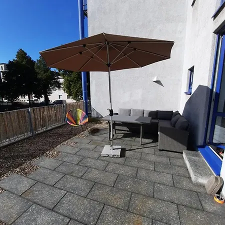 Apartment Mit Dachterrasse Im Blauen Palais *